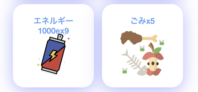 箱の中身の説明